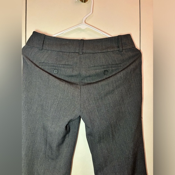 LOFT Petites Grey Marisa Trousers - Size 00P - Picture 4 of 7